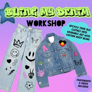 Necklaces^Haus Of Dizzy Bling My Denim : Clothing Up-cycling Workshop