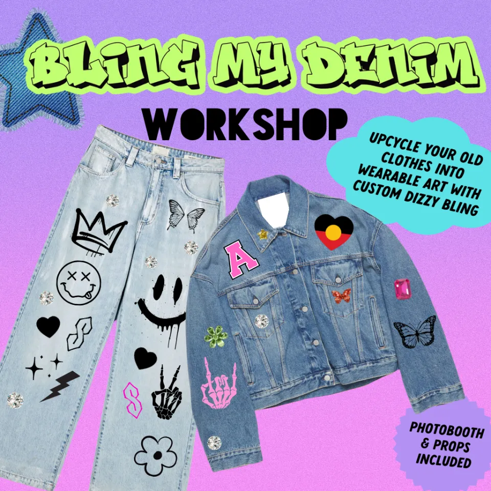 bling_my_denim__clothing__0.webp Necklaces^Haus Of Dizzy Bling My Denim : Clothing Up-cycling Workshop