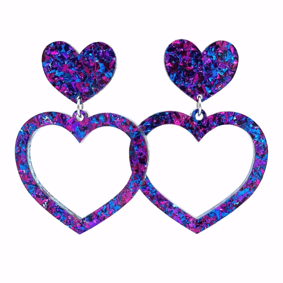haus_of_dizzy_aladdin_bar_5.webp Barbie Hearts | Earrings^Haus Of Dizzy 'Aladdin' Barbie Heart Earrings