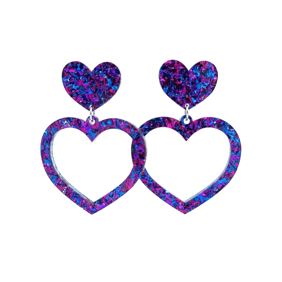 haus_of_dizzy_aladdin_bar_7.webp Barbie Hearts | Earrings^Haus Of Dizzy 'Aladdin' Barbie Heart Earrings