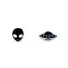 Earrings^Haus Of Dizzy 'Alien & UFO' studs