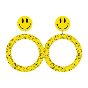 Earrings^Haus Of Dizzy 'All Smiles' Hoops