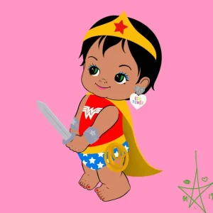 Earrings^Haus Of Dizzy 'Allira Wonder Woman' Greeting Card