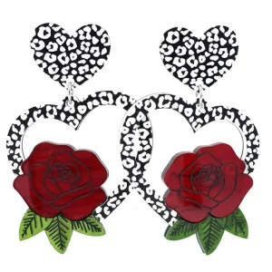 Earrings^Haus Of Dizzy 'Amy' Heart Earrings