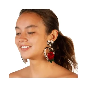 Earrings^Haus Of Dizzy 'Amy' Heart Earrings