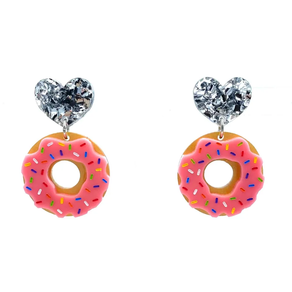 haus_of_dizzy_baby_donut__0.webp Earrings^Haus Of Dizzy Baby Donut Earrings
