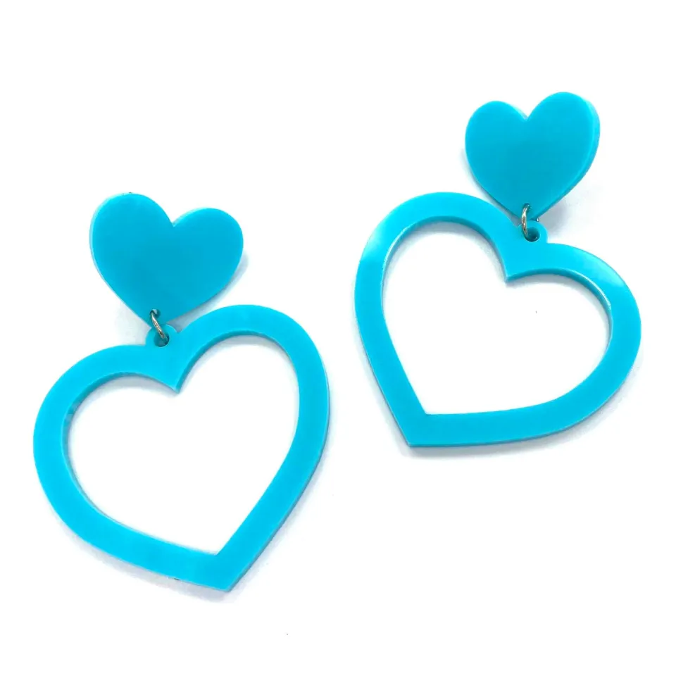 haus_of_dizzy_barbie_hear_4.webp Earrings | Barbie Hearts^Haus Of Dizzy Barbie Heart Earrings