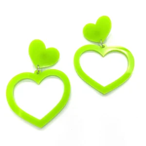 Earrings | Barbie Hearts^Haus Of Dizzy Barbie Heart Earrings