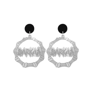 Earrings | Bamboo Hoops^Haus Of Dizzy 'BARKAA' BAMBOO HOOPS