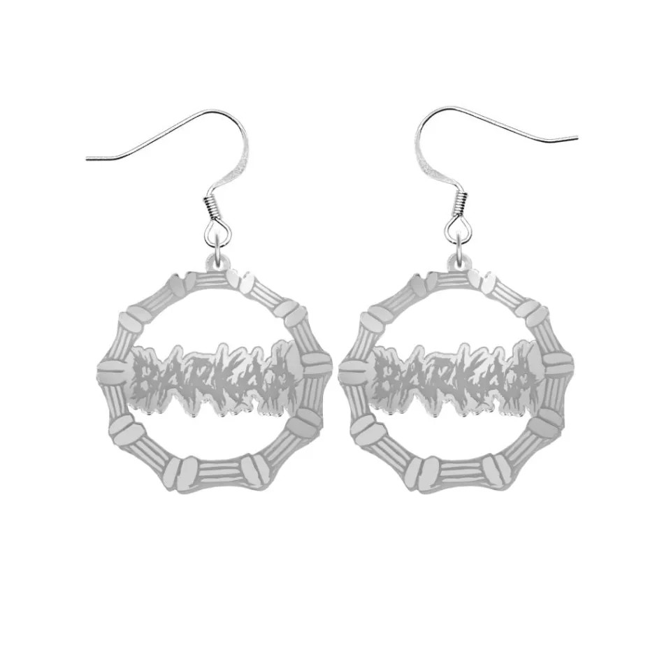 haus_of_dizzy_barkaa_bamb_8.webp Earrings | Bamboo Hoops^Haus Of Dizzy 'BARKAA' BAMBOO HOOPS
