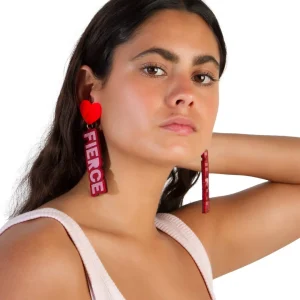 Stacked Earrings | Earrings^Haus Of Dizzy 'Be Fierce!!' Stacked Earrings