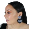 Earrings^Haus Of Dizzy 'Black Magic' Heart Earrings