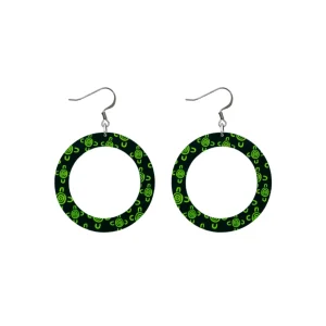 Earrings^Haus Of Dizzy Blak Collection - 'Meeting Place' Hoop Earrings