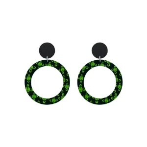 Earrings^Haus Of Dizzy Blak Collection - 'Meeting Place' Hoop Earrings