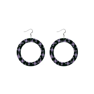 Earrings^Haus Of Dizzy Blak Collection - 'Meeting Place' Hoop Earrings