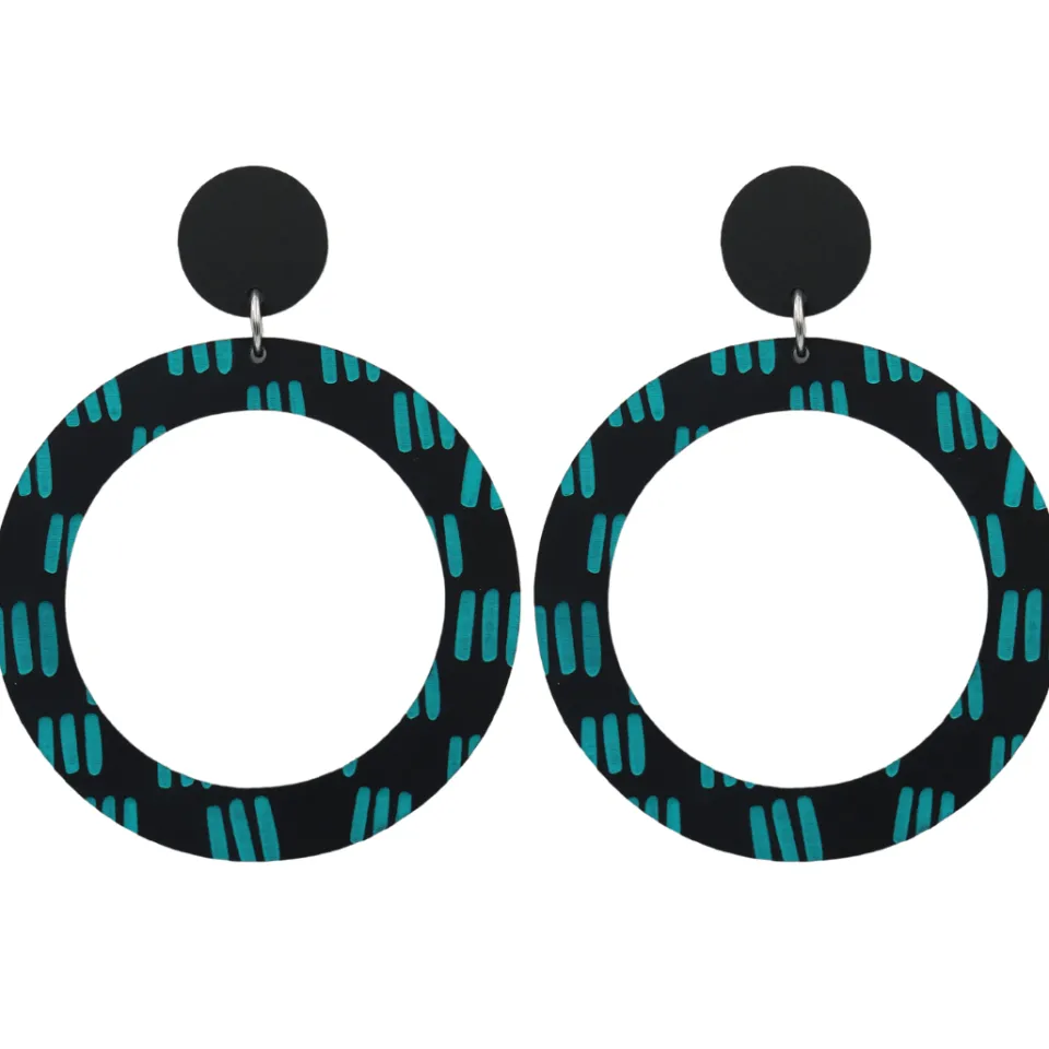 haus_of_dizzy_blak_collec_7-3.webp Earrings^Haus Of Dizzy Blak Collection – 'Markings' Hoop Earrings