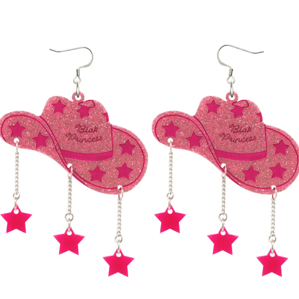 haus_of_dizzy_blak_cutie__3.webp Earrings^Haus Of Dizzy 'Blak Cutie' Dangle Earrings