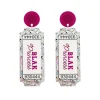 Earrings^Haus Of Dizzy 'Blak Princess' Ticket Earrings