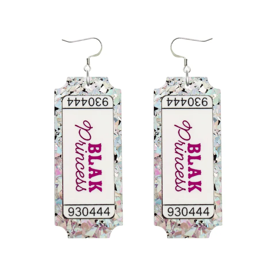 haus_of_dizzy_blak_prince_2-1.webp Earrings^Haus Of Dizzy 'Blak Princess' Ticket Earrings