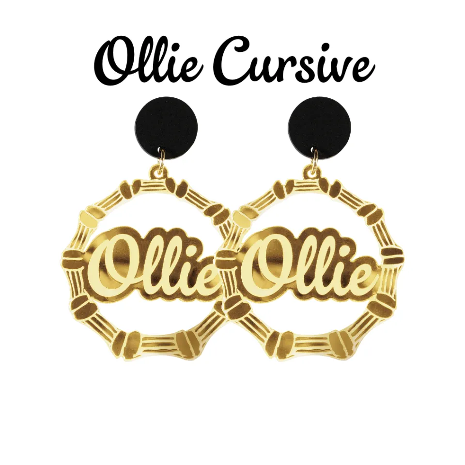 haus_of_dizzy_blm_bamboo__5.webp Earrings^Haus Of Dizzy 'BLM' Bamboo Hoops