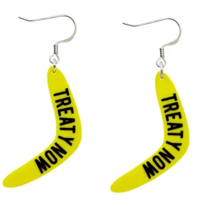 Earrings^Haus Of Dizzy Boomerang Earrings