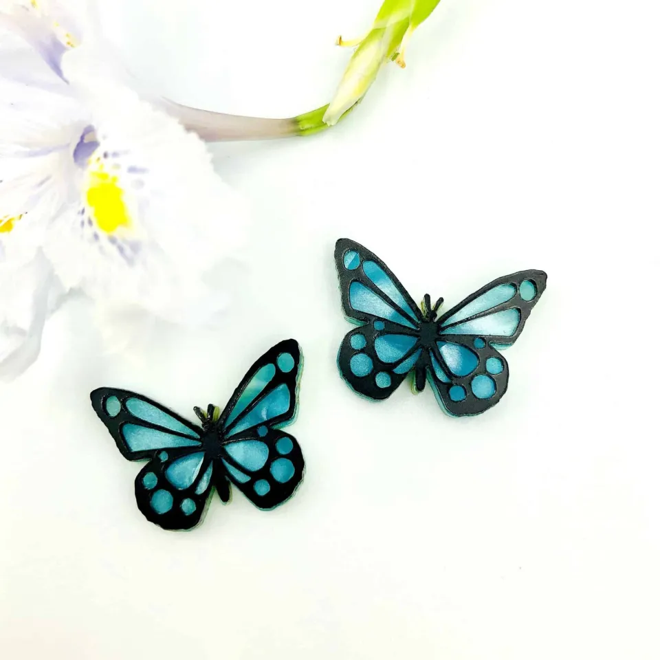haus_of_dizzy_butterfly_s_3.webp Earrings^Haus Of Dizzy Butterfly Stud Earrings