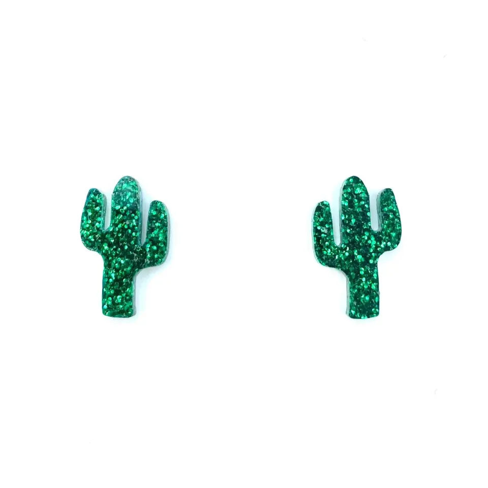 haus_of_dizzy_cactus_stud_0.webp Earrings^Haus Of Dizzy Cactus Studs