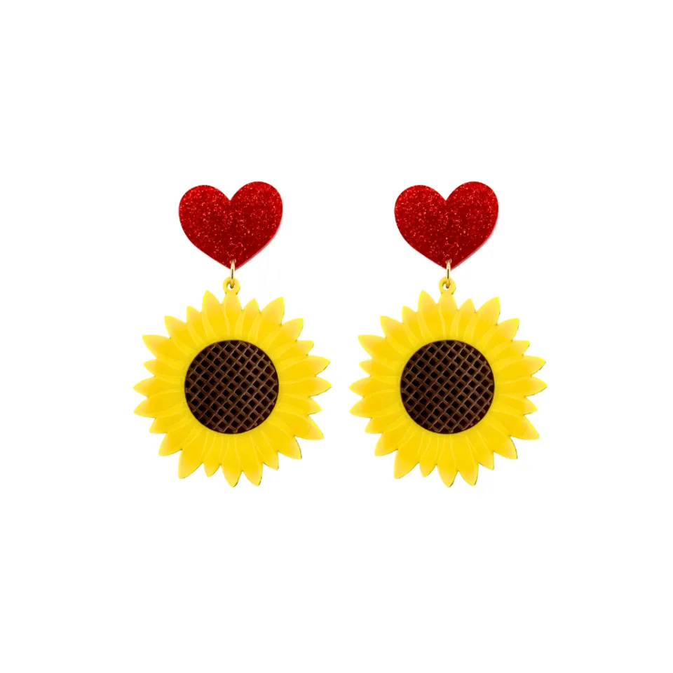 haus_of_dizzy_carmen_sunf_1.webp Earrings^Haus Of Dizzy 'Carmen' Sunflower Earrings