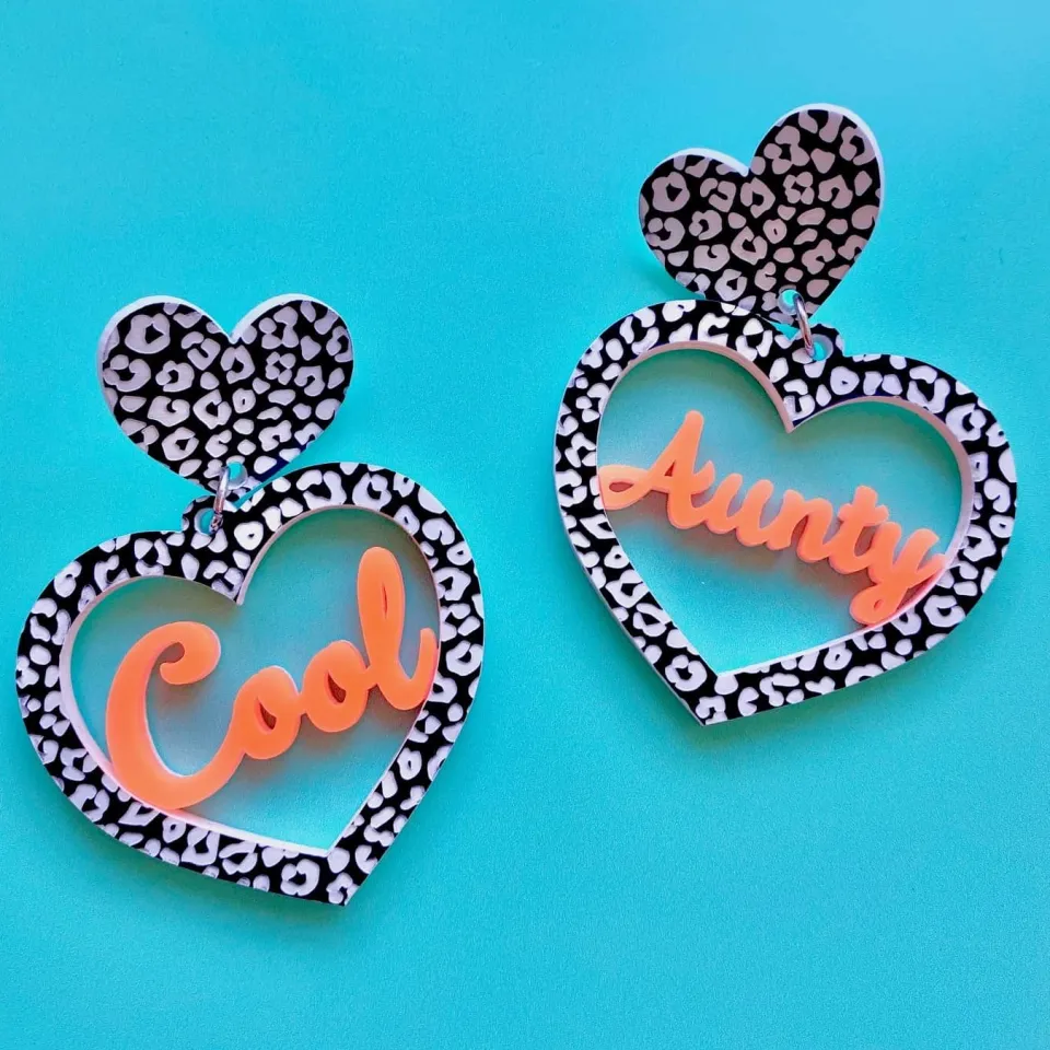 haus_of_dizzy_cool_aunty__2.webp Earrings^Haus Of Dizzy 'Cool Aunty' Heart Earrings