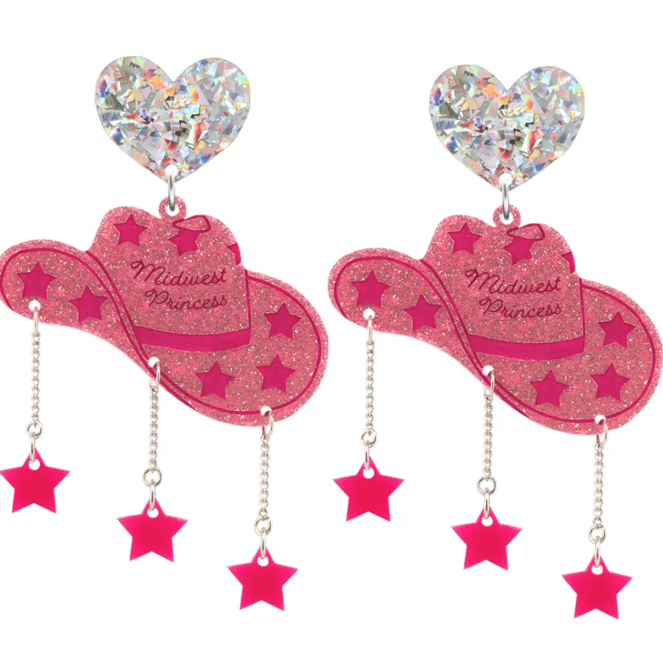 haus_of_dizzy_cowboy_cuti_0.webp Earrings^Haus Of Dizzy 'Cowboy Cutie' Dangle Earrings