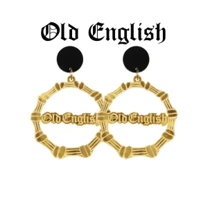 Bamboo Hoops | Earrings^Haus Of Dizzy Cunt Bamboo Hoops