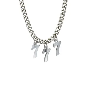 Personalised Jewels^Haus Of Dizzy Custom 'Angel Number' Choker Chain Necklace
