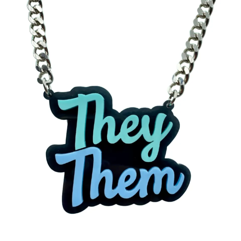 haus_of_dizzy_custom_pron_0.webp Personalised Jewels | Necklaces^Haus Of Dizzy Custom Pronouns Necklace
