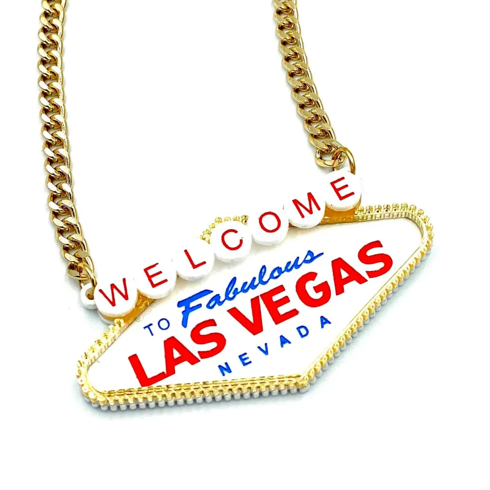 haus_of_dizzy_custom_welc_1.webp Personalised Jewels | Necklaces^Haus Of Dizzy Custom 'Welcome to the Fabulous Hood' Necklace