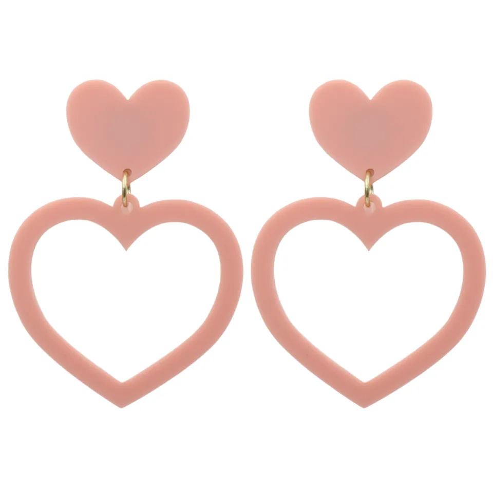 haus_of_dizzy_earth_tones_2.webp Barbie Hearts | Earrings^Haus Of Dizzy Earth Tones Collection