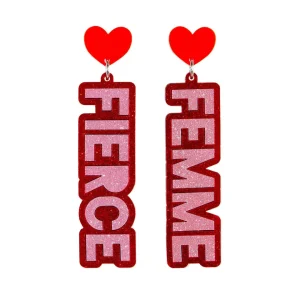 Stacked Earrings | Earrings^Haus Of Dizzy 'Fierce Femme!!' Stacked Earrings