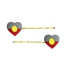 Hair Accessories^Haus Of Dizzy 'First Nations Pride' Mirror Flag Hair Pins ✊?✊?✊?✊?✊?