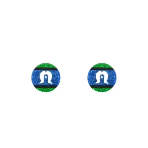 Earrings^Haus Of Dizzy 'First Nations Pride' Circle Studs