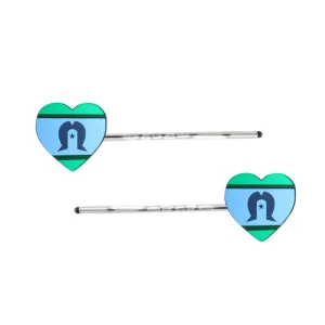 Hair Accessories^Haus Of Dizzy 'First Nations Pride' Mirror Flag Hair Pins ✊?✊?✊?✊?✊?