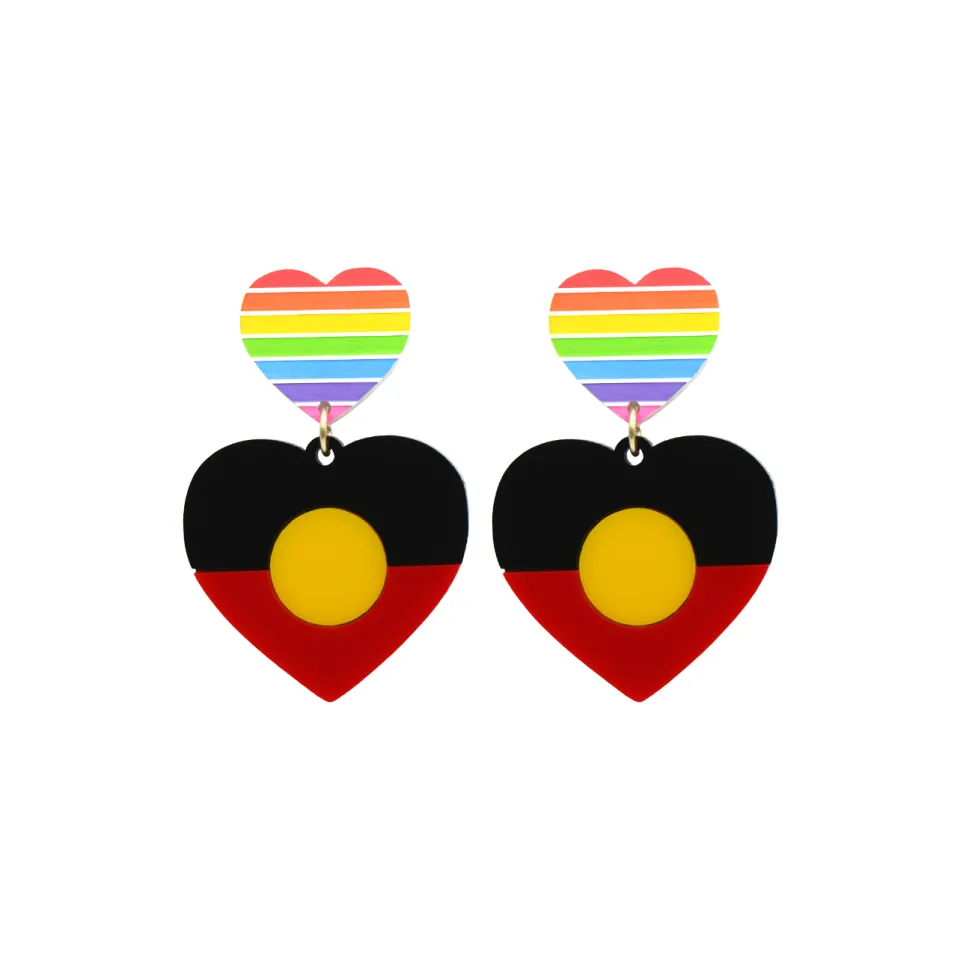 haus_of_dizzy_first_natio_3-4.webp Earrings^Haus Of Dizzy 'First Nations Rainbow Pride' Earrings