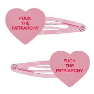 Hair Accessories^Haus Of Dizzy 'Gentle Reminder' Candy Heart Hair Clips