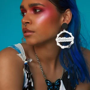 Earrings | Bamboo Hoops^Haus Of Dizzy 'Goddess' Bamboo Hoops