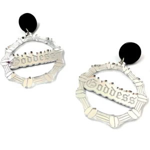 Earrings | Bamboo Hoops^Haus Of Dizzy 'Goddess' Bamboo Hoops