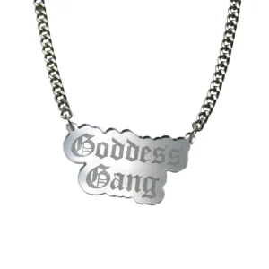 Necklaces^Haus Of Dizzy 'Goddess Gang' Plate Necklace