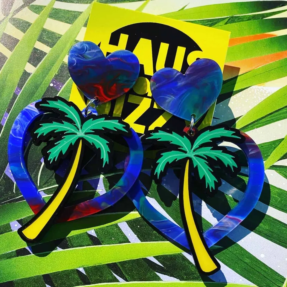 haus_of_dizzy_hawaiian_su_4.webp Earrings^Haus Of Dizzy Hawaiian Sunset Heart Earrings