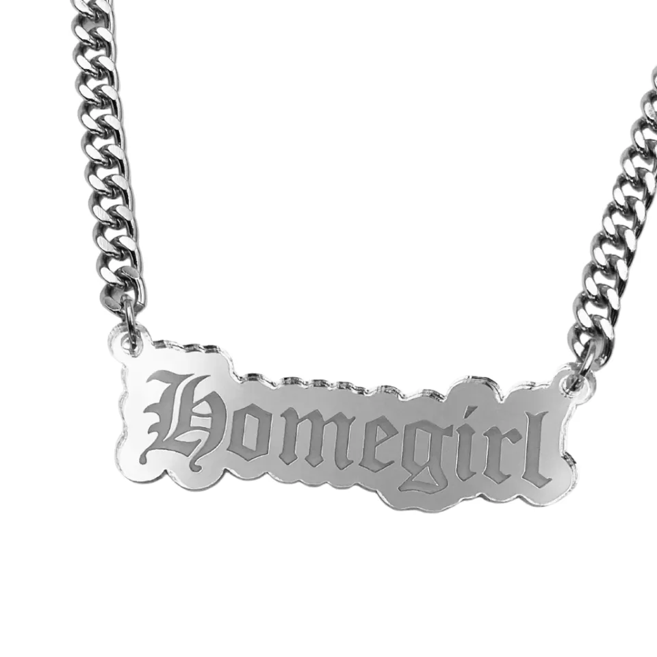 haus_of_dizzy_homegirl_pl_1.webp Necklaces^Haus Of Dizzy 'Homegirl' Plate Necklace