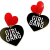 Earrings^Haus Of Dizzy 'I Love My Girl Gang' Earrings