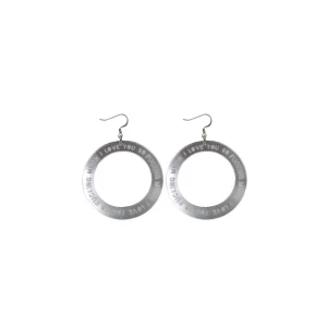 Earrings^Haus Of Dizzy 'I Love You So Fucking Much' Hoops