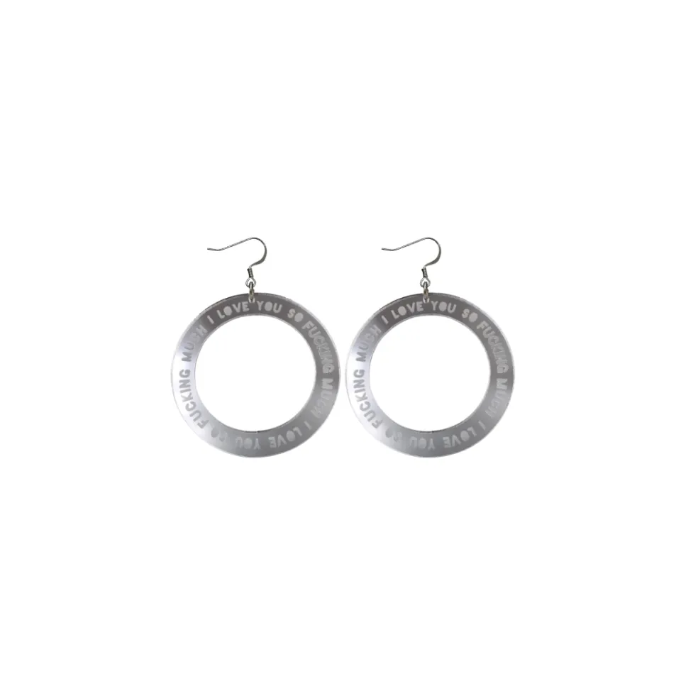 haus_of_dizzy_i_love_you__10.webp Earrings^Haus Of Dizzy 'I Love You So Fucking Much' Hoops