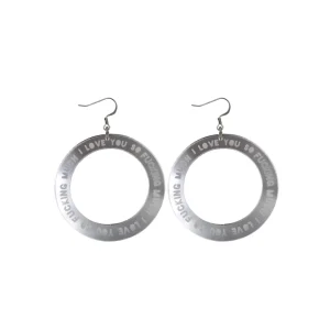 Earrings^Haus Of Dizzy 'I Love You So Fucking Much' Hoops